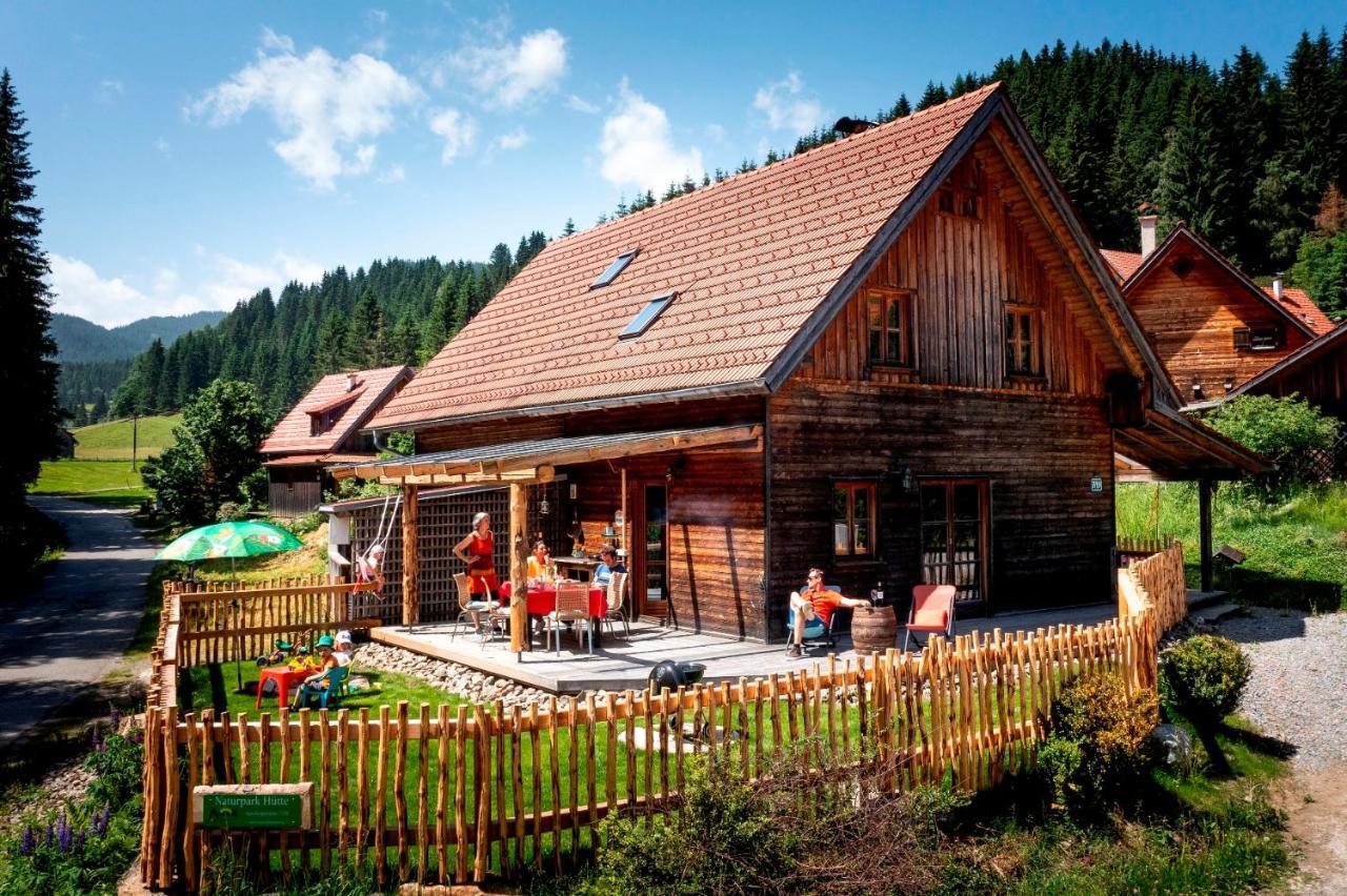 Naturpark Huette Mandl, Biobauernhof & Huettenurlaub Sankt Lambrecht Eksteriør billede