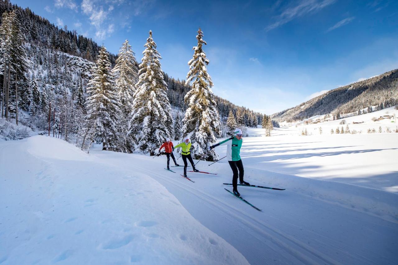 Naturpark Huette Mandl, Biobauernhof & Huettenurlaub Sankt Lambrecht Eksteriør billede